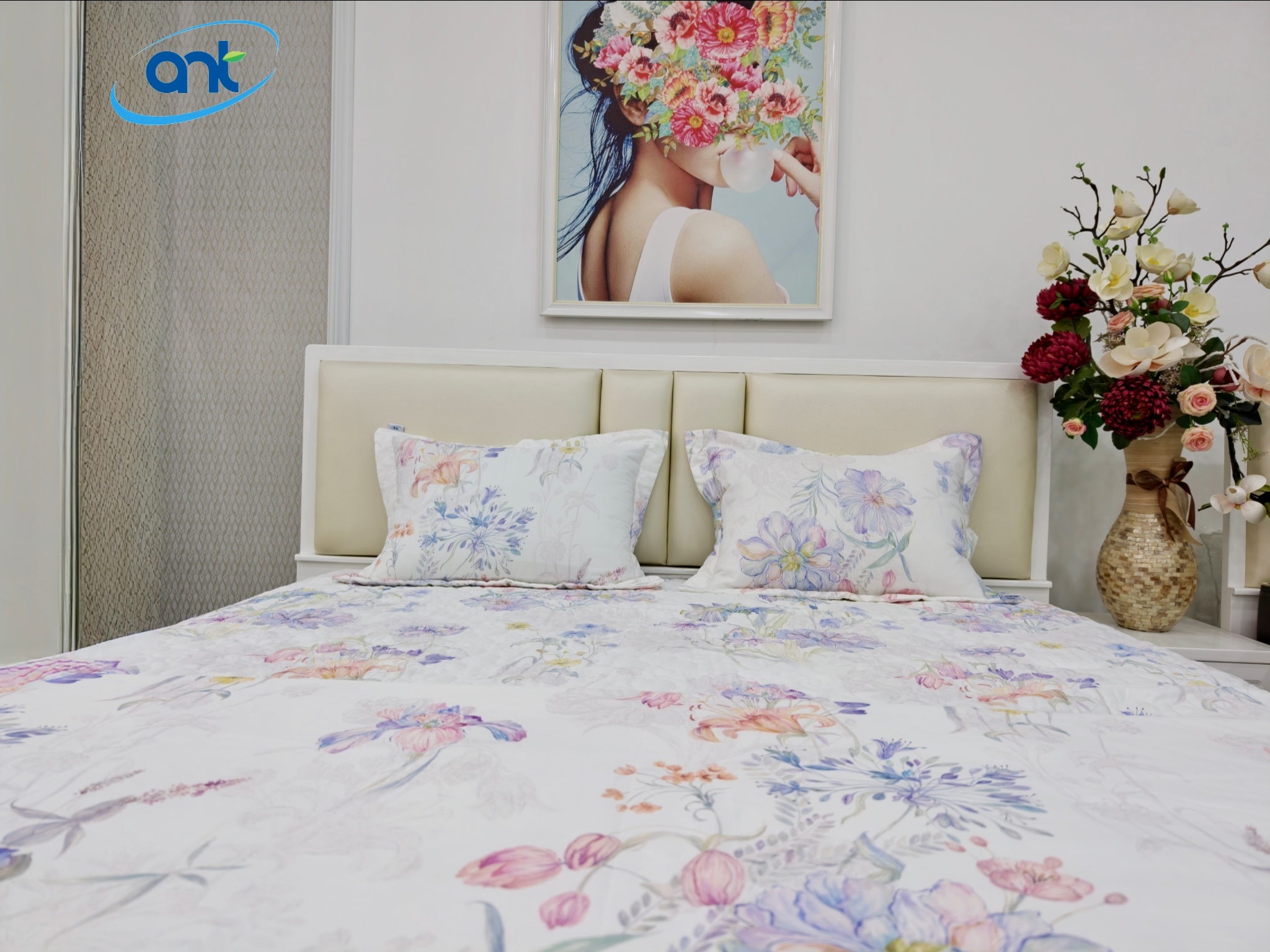 Bộ Chăn Ga Gối Tencel Bambo TCF11