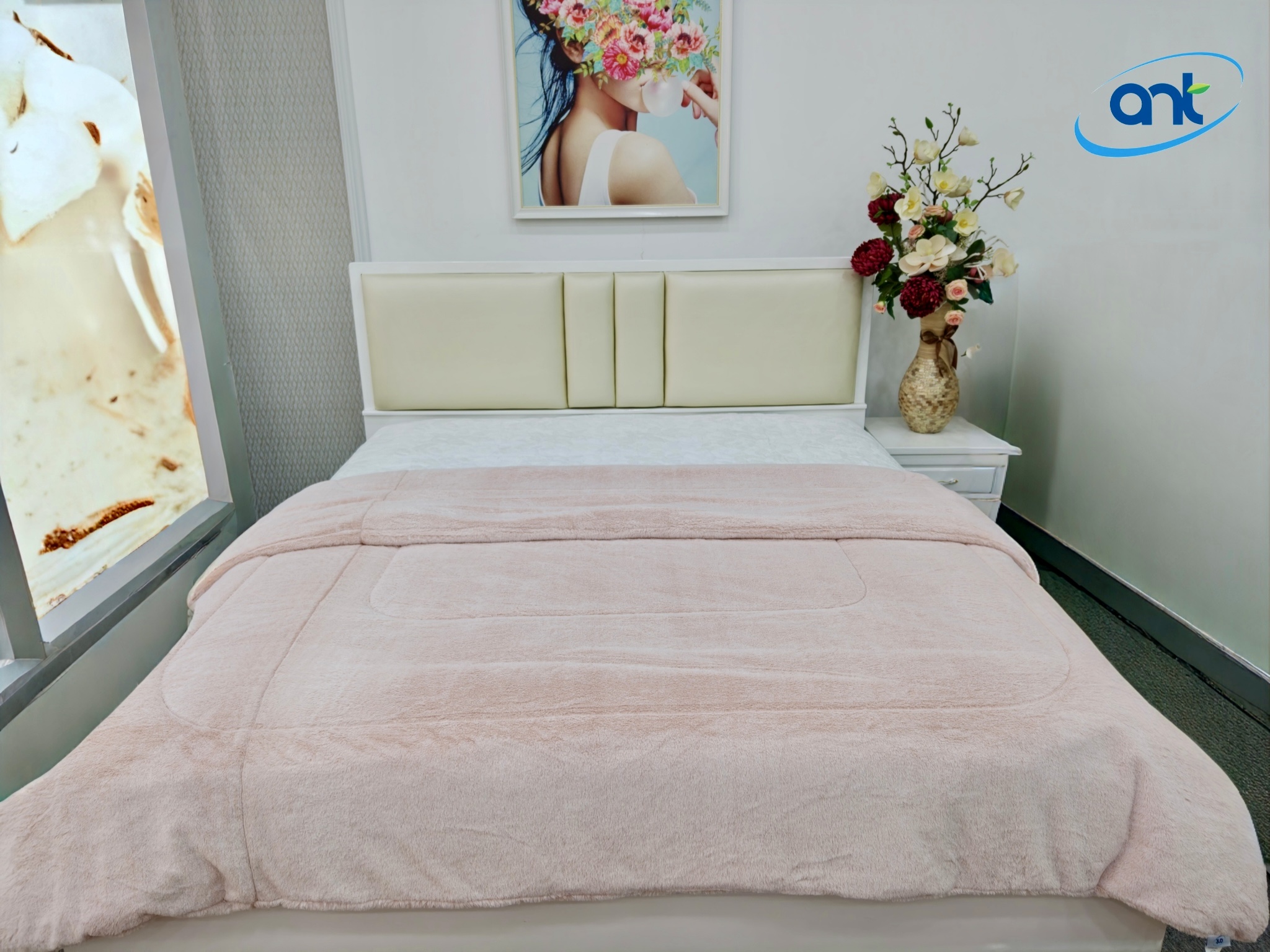 Chăn Lông Hồ Ly Snow04