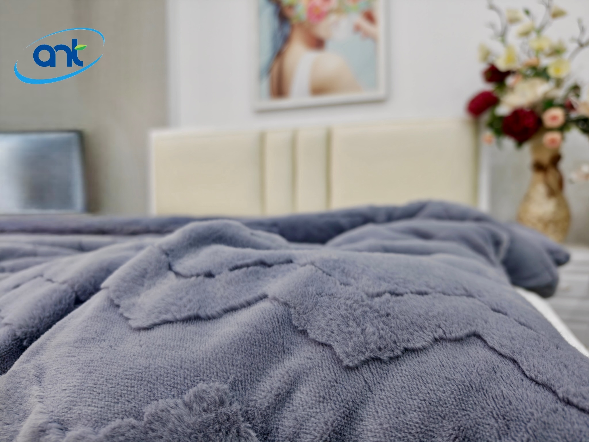 Chăn Lông Hồ Ly Snow01