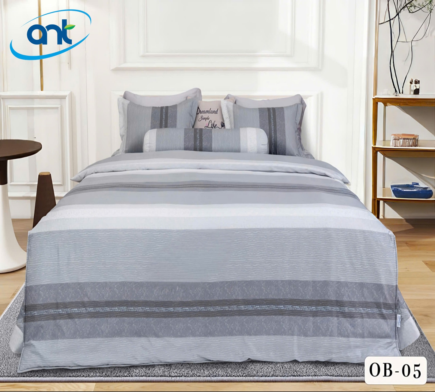 Bộ Chăn Ga Gối Tencel Bambo OB05A