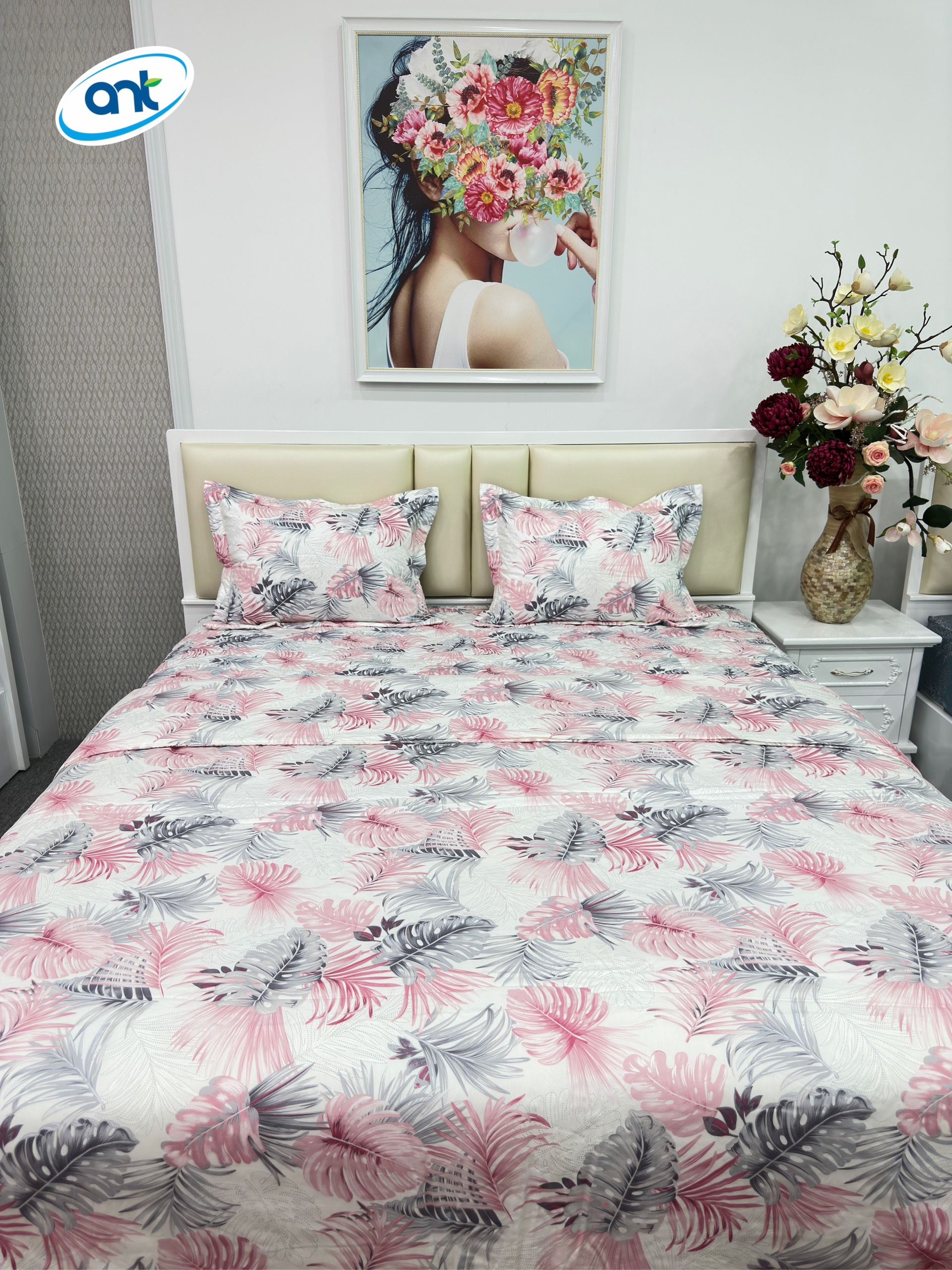 Bộ Chăn Ga Gối Modal Cotton MC2