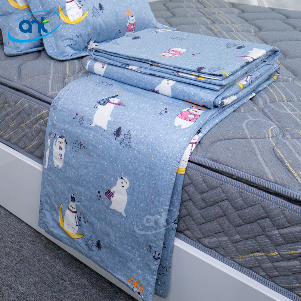 Bộ Chăn Ga Gối Modal Cotton MC34