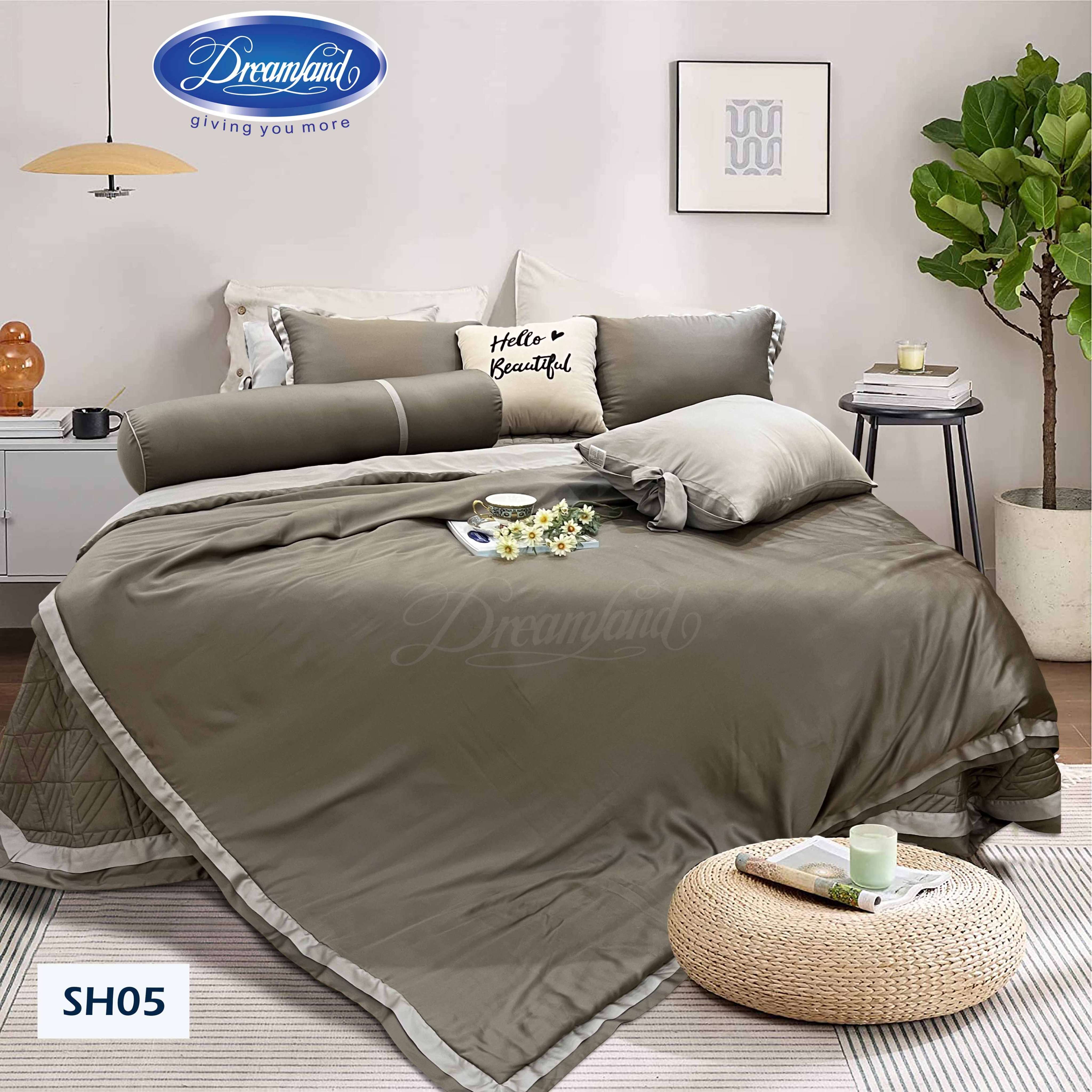 Bộ Chăn Ga Gối Tencel Hoàng Gia SH05