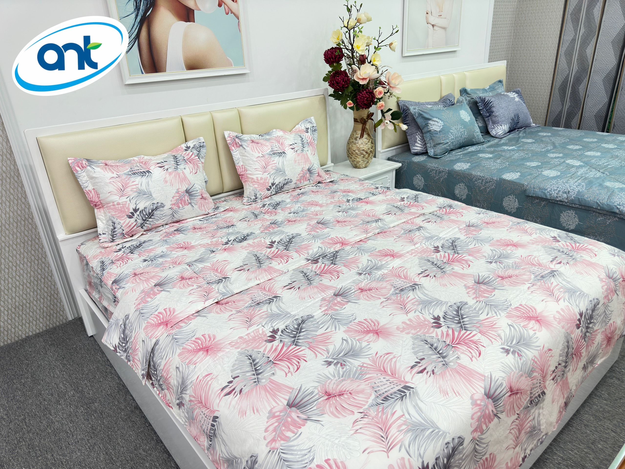 Bộ Chăn Ga Gối Modal Cotton MC2