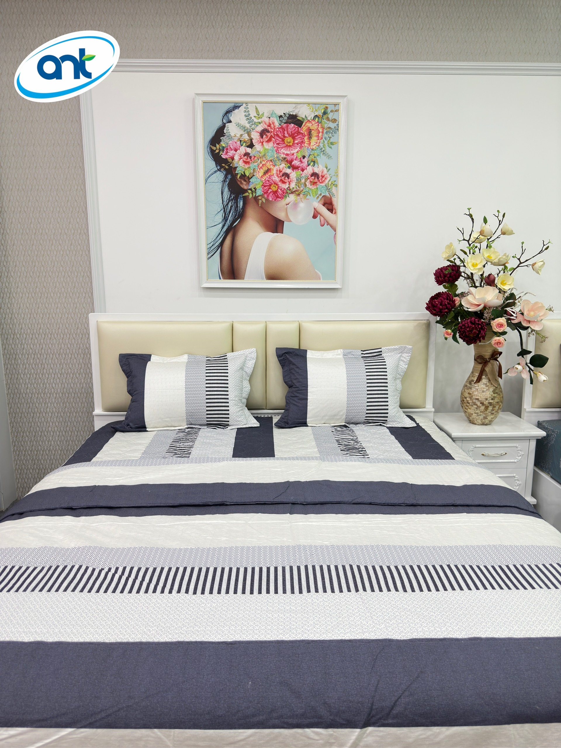 Bộ Chăn Ga Gối Modal Cotton MC9