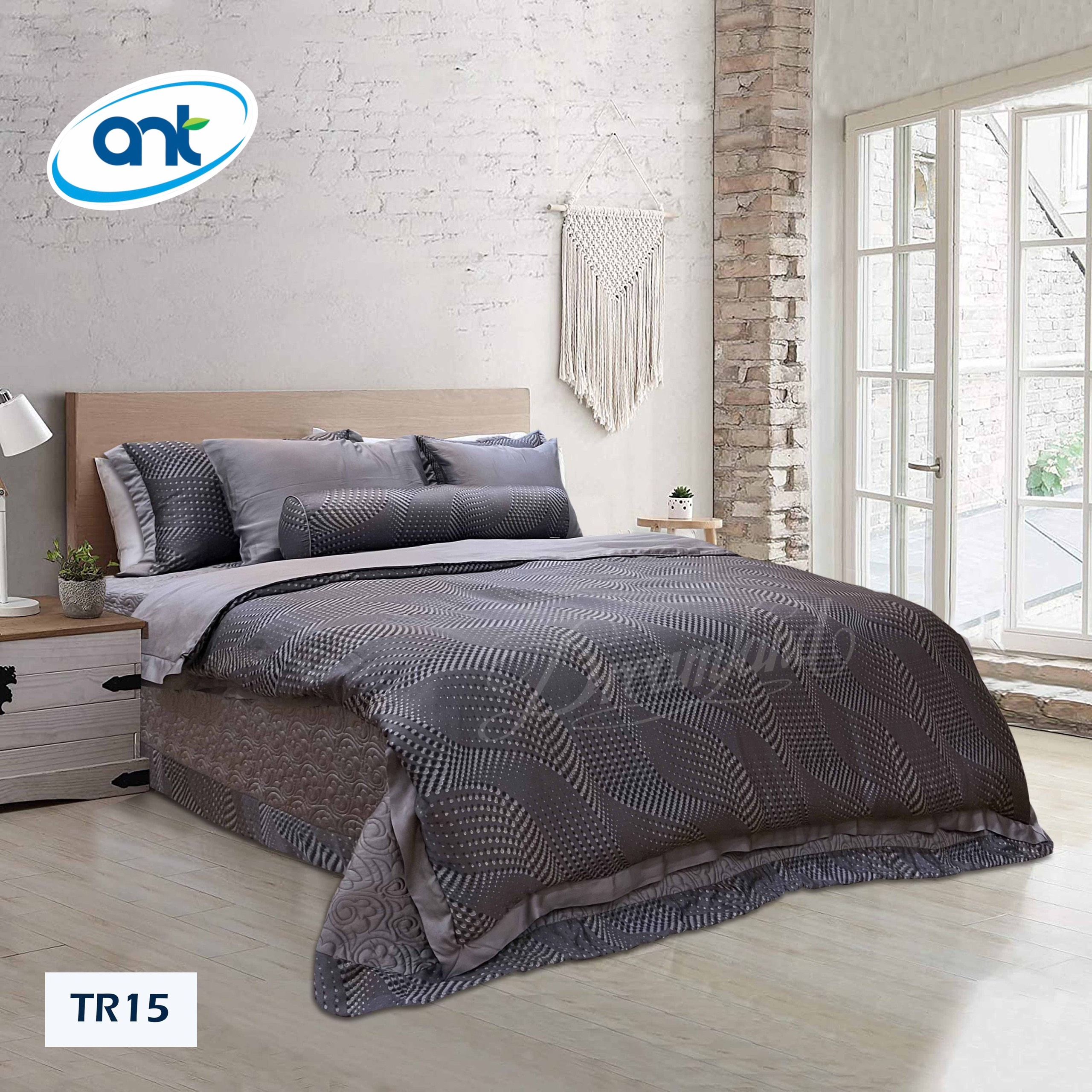 Bộ Chăn Ga Gối Tencel Hoàng Gia H15