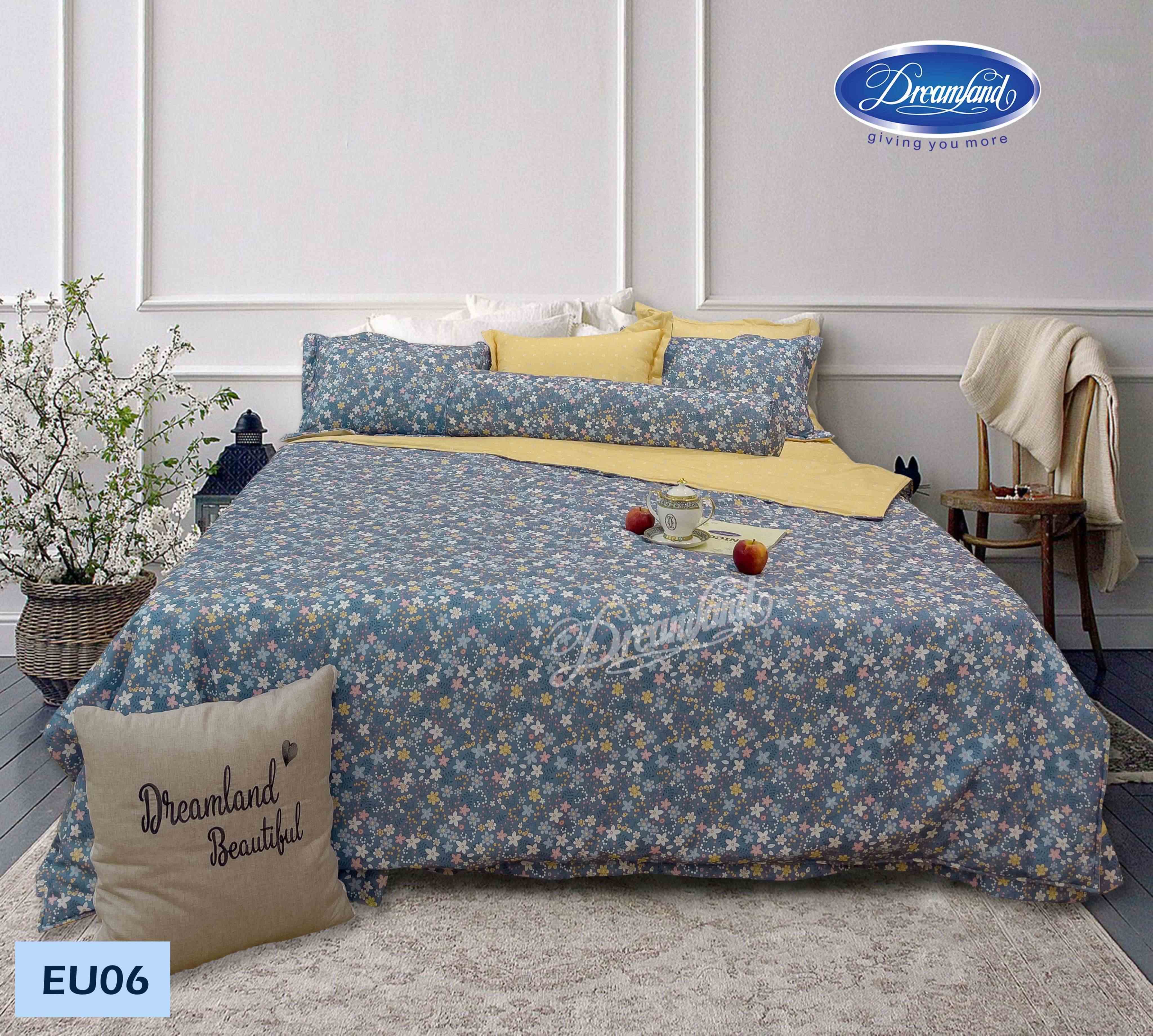 Bộ Chăn Ga Gối Eu06
