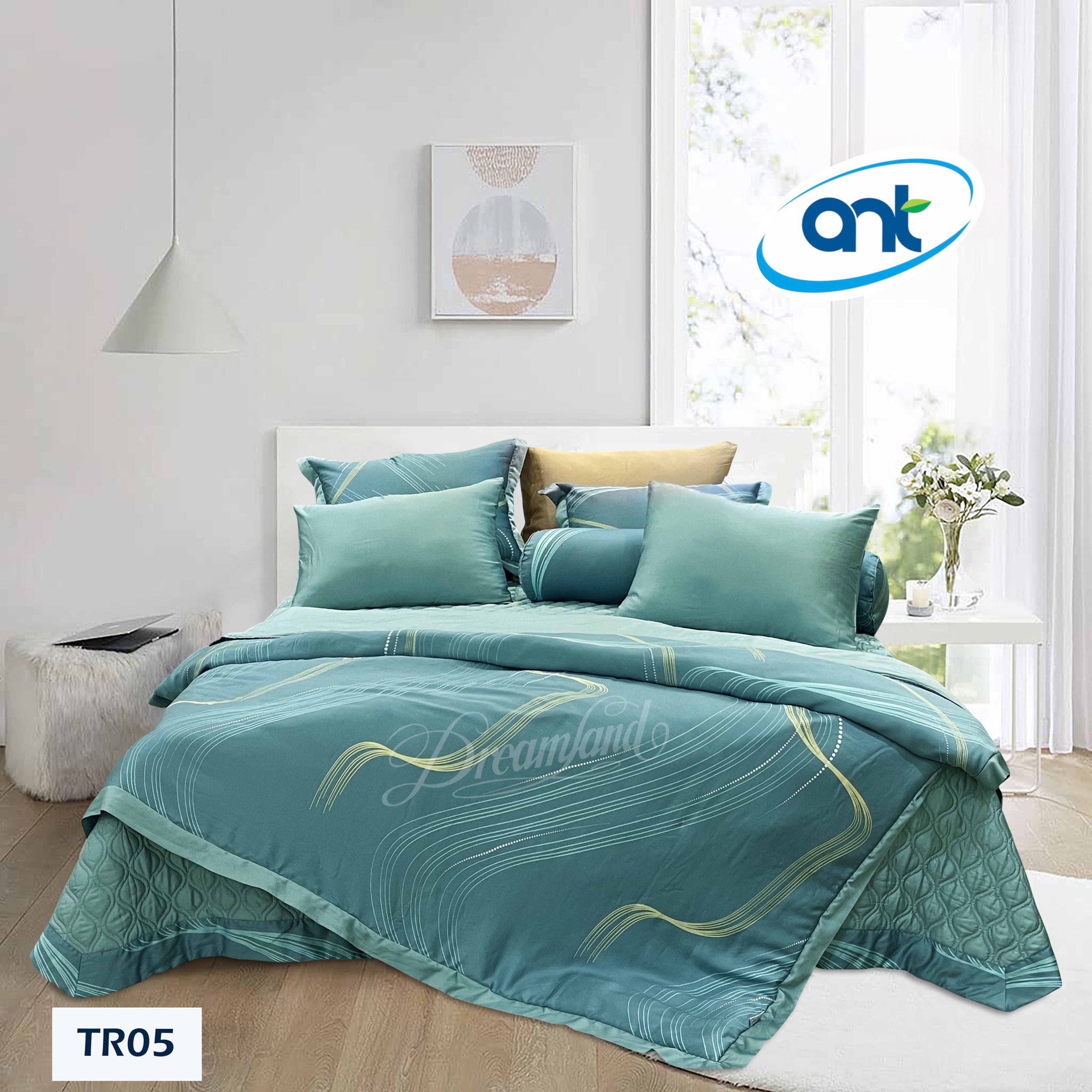 Bộ Chăn Ga Gối Tencel Hoàng Gia H04