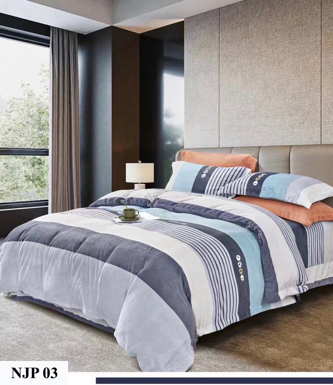 Bộ Ga Chun Tuyết Nhung Hàn Quốc N03