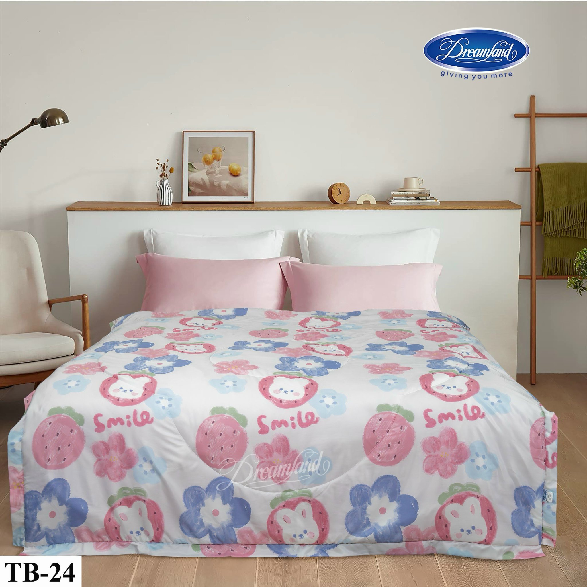 Bộ Chăn Ga Gối Tencel Bambo TB24