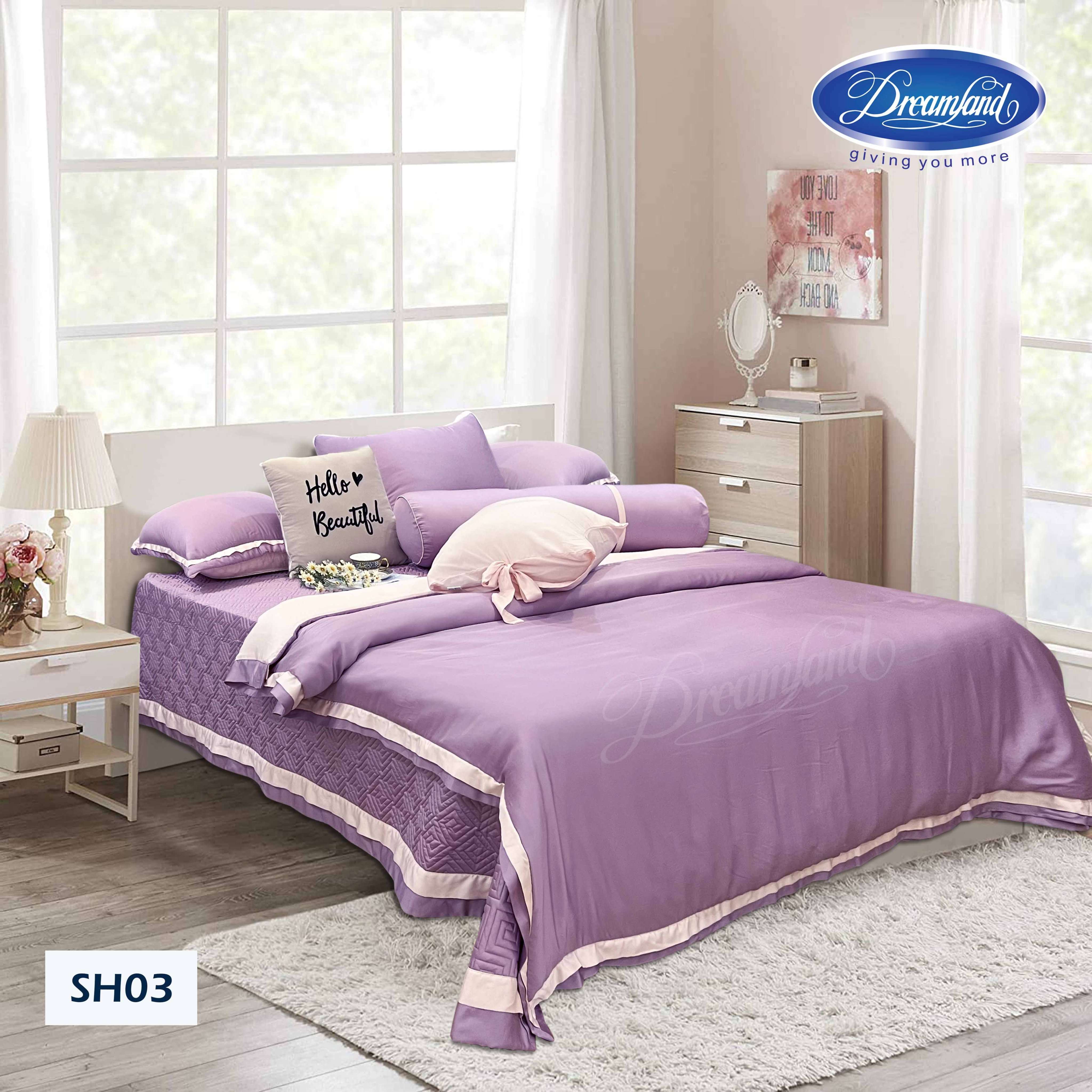 Bộ Chăn Ga Gối Tencel Hoàng Gia SH03