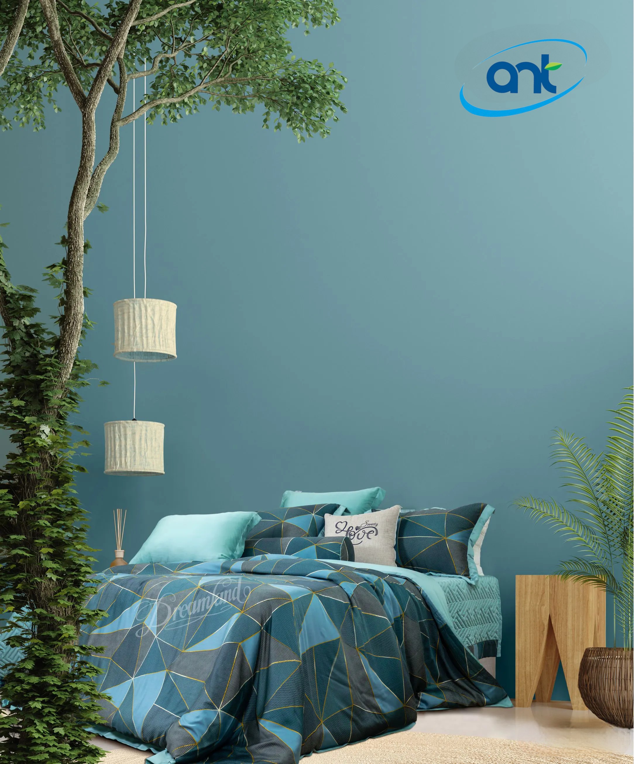 Bộ Chăn Ga Gối Ogarnic Tơ Tằm R30