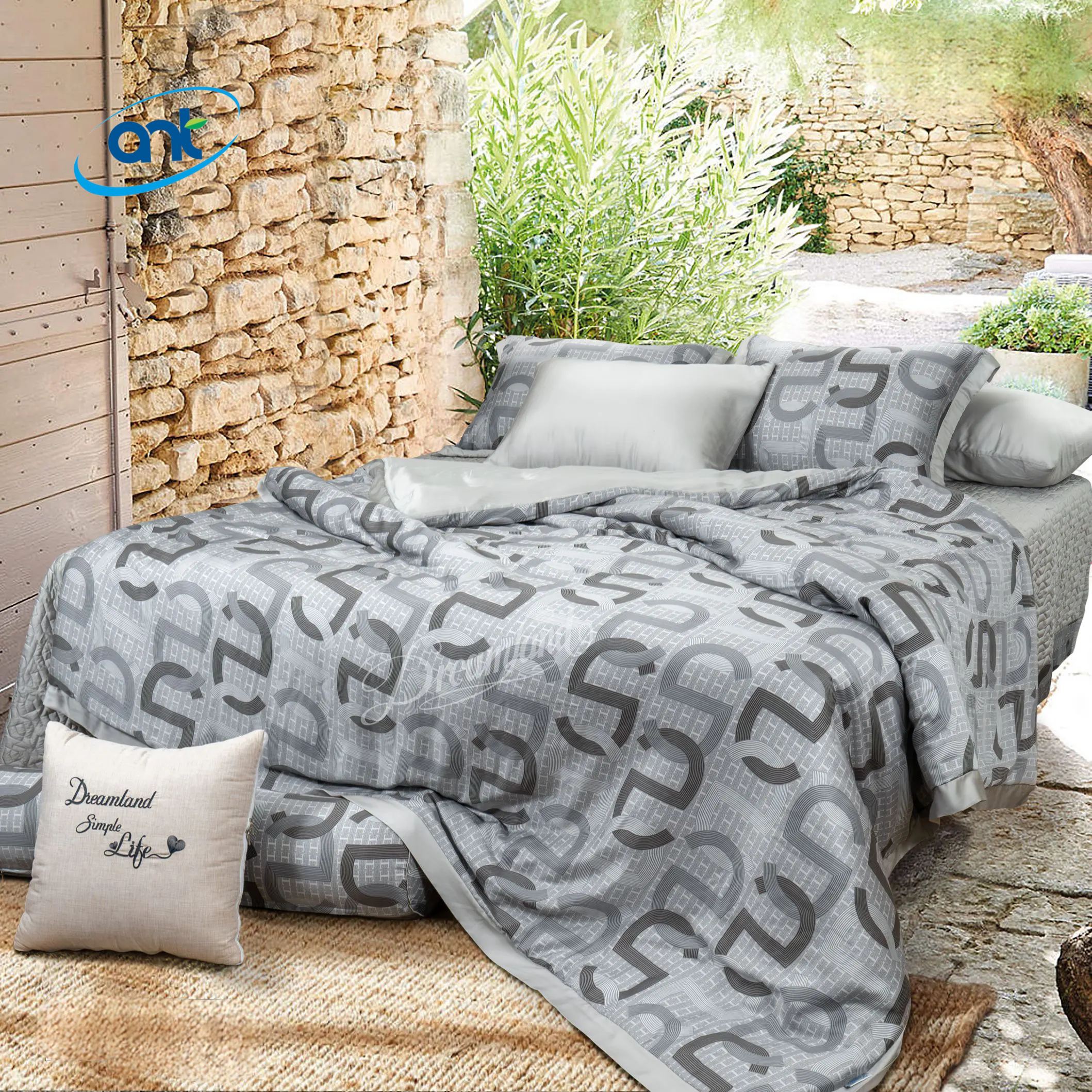 Bộ Chăn Ga Gối Ogarnic Tơ Tằm R29