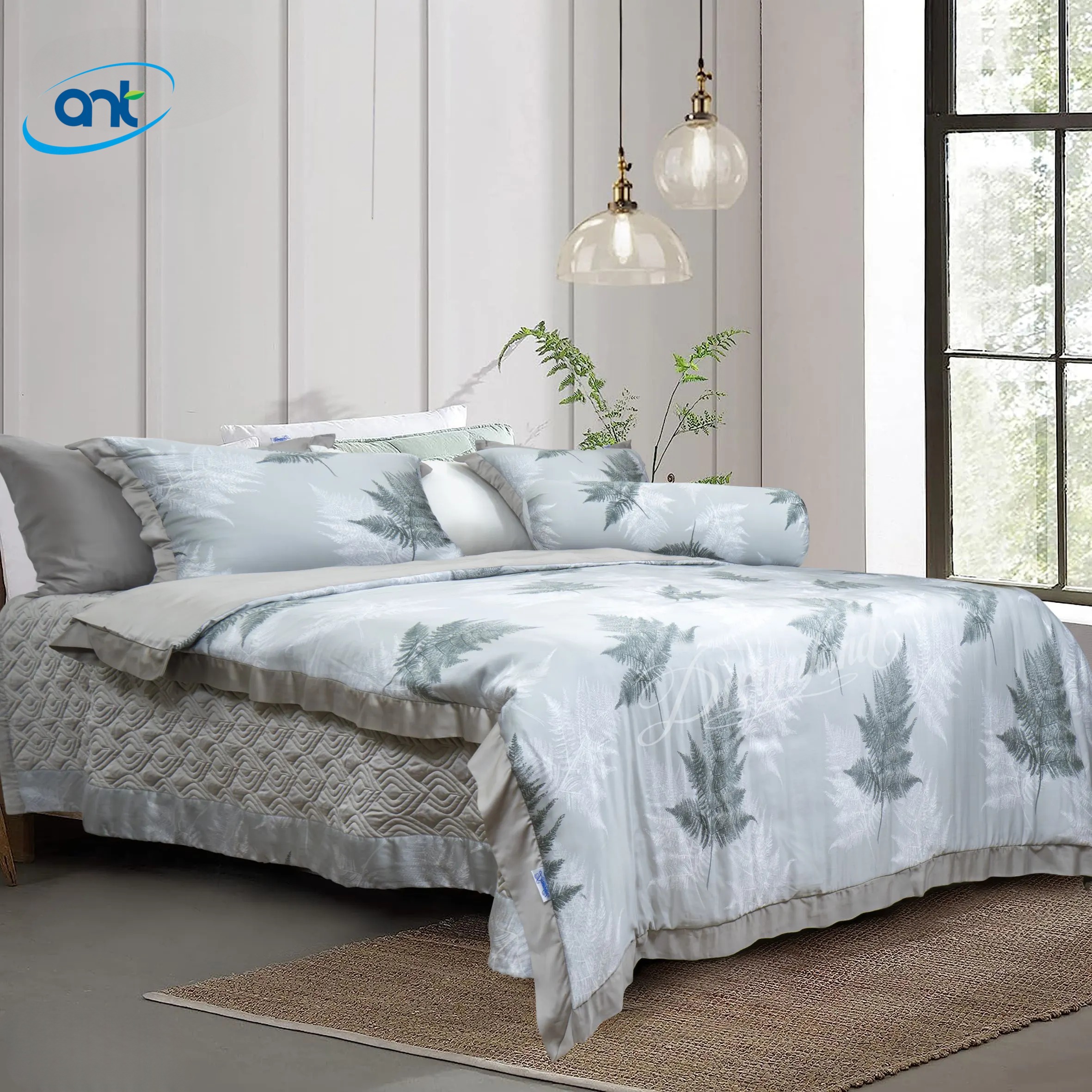 Bộ Chăn Ga Gối Ogarnic Tơ Tằm R24