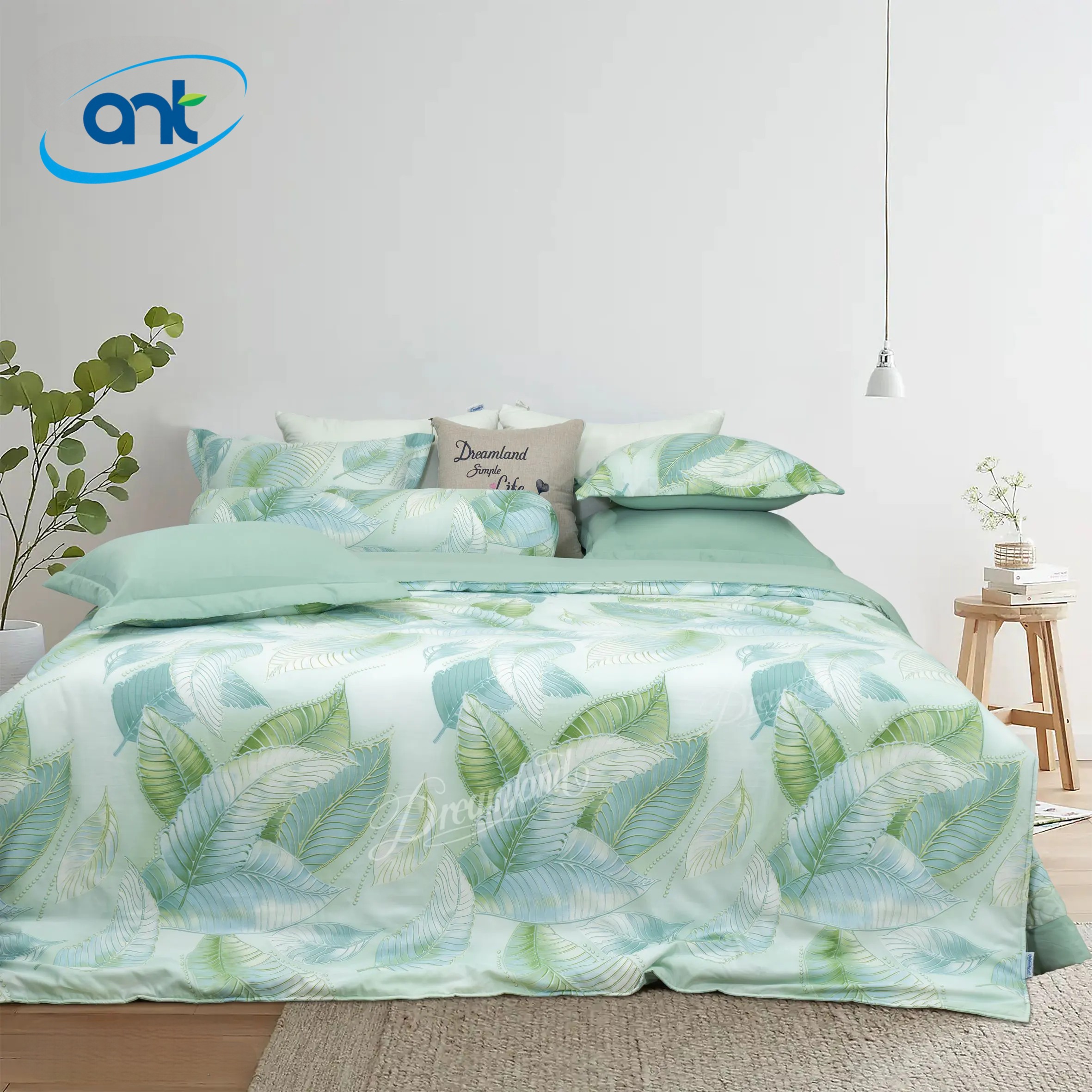 Bộ Chăn Ga Gối Tencel Bambo TB17