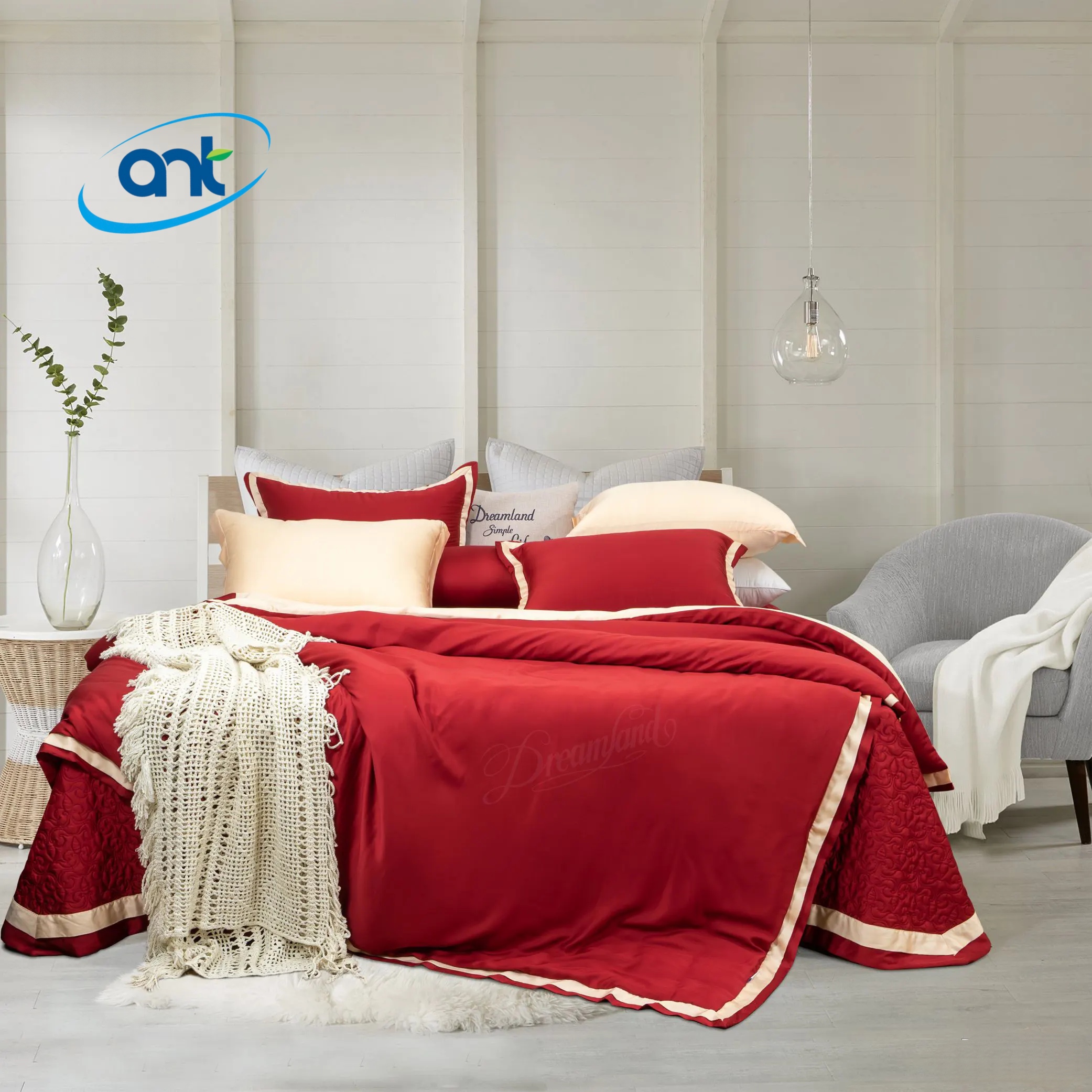 Bộ Chăn Ga Gối Tencel Hoàng Gia SH015