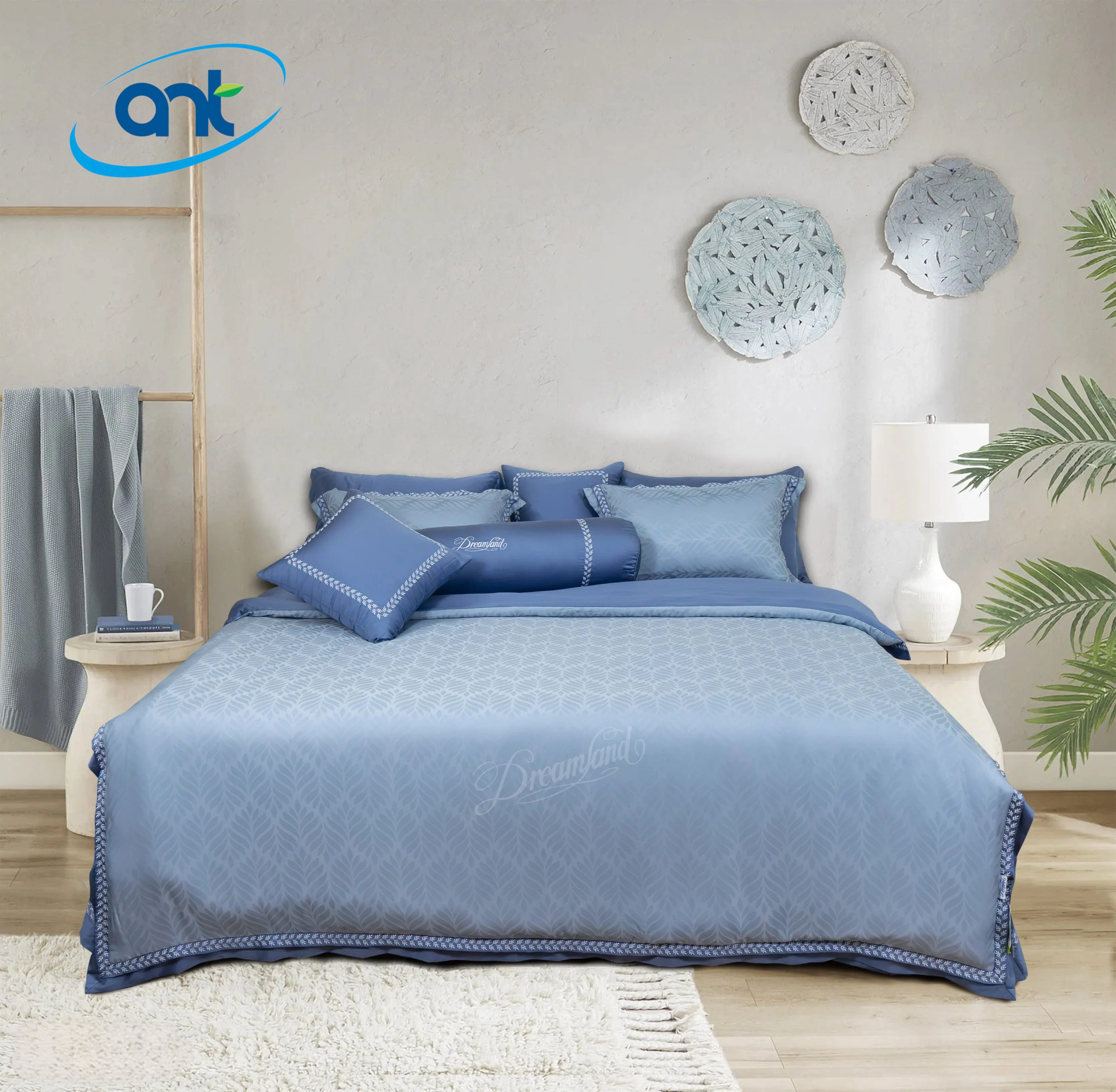 Bộ Chăn Ga Gối Tơ Tằm Cao Cấp HJ01