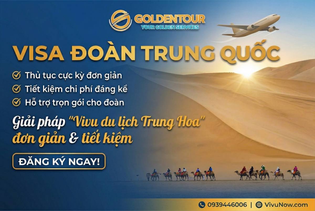 Visa đoàn Trung Quốc – “Tấm vé thông hành” đặc biệt vivu du lịch Trung hoa