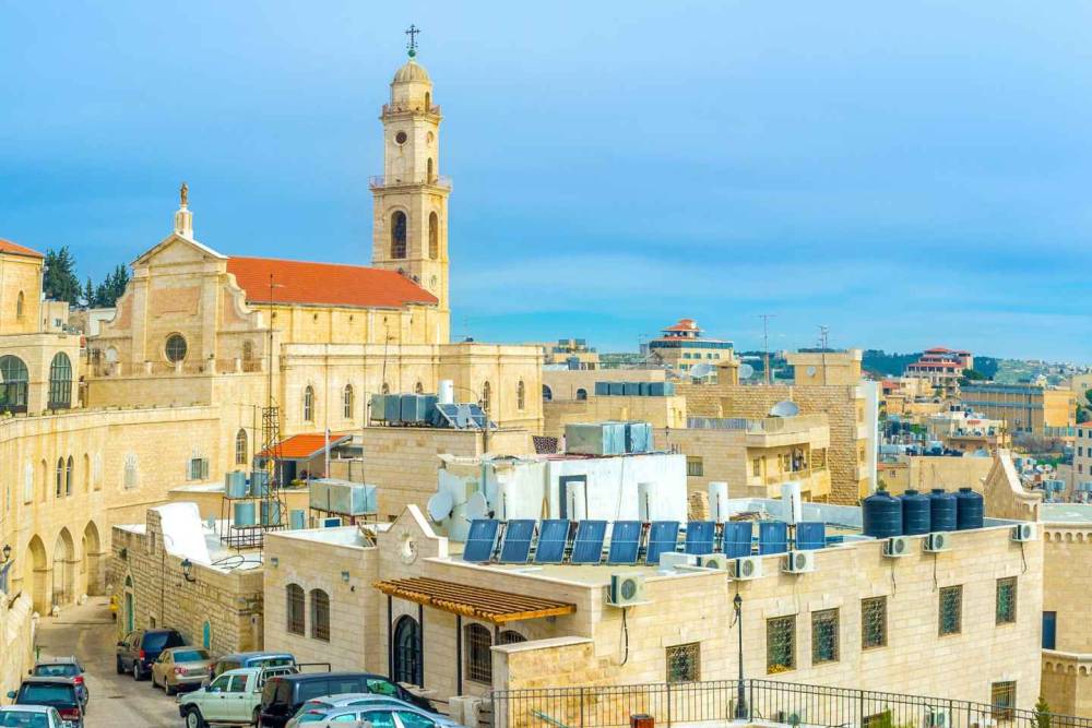Vùng đất thánh linh thiêng Bethlehem là nơi Chúa Jesus giáng sinh