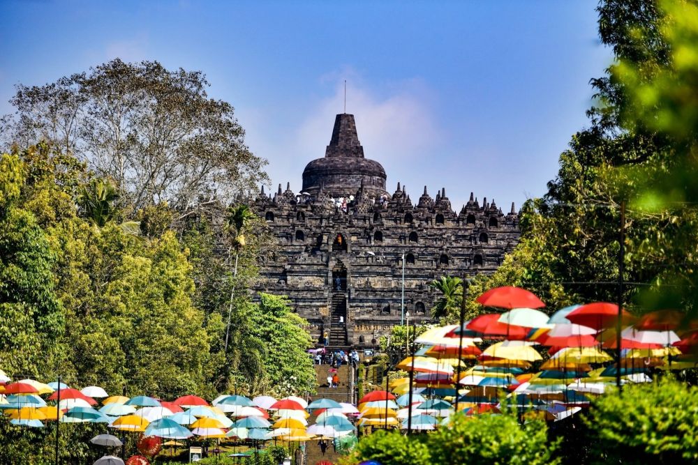 Ngôi đền Phật giáo lớn nhất thế giới ở indonesia hồi sinh sau thời gian bảo tồn ảnh 2