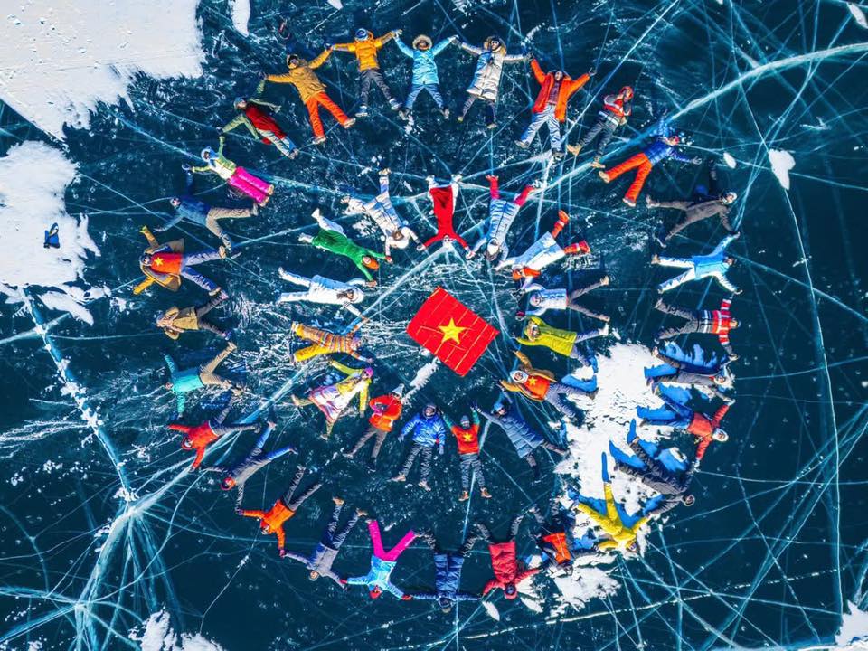 Tour Nga Baikal hồ băng xanh