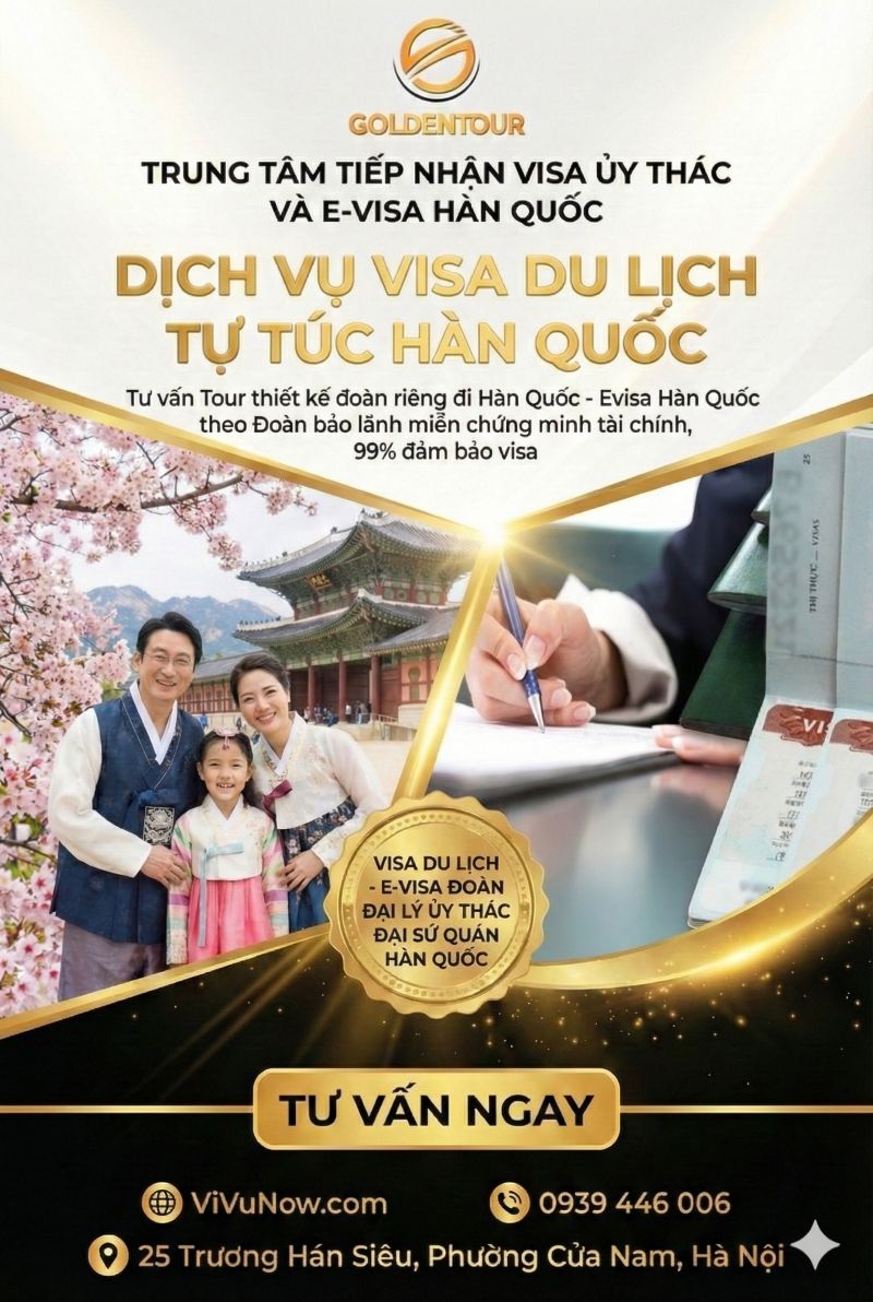 Visa Hàn Quốc du lịch tự túc