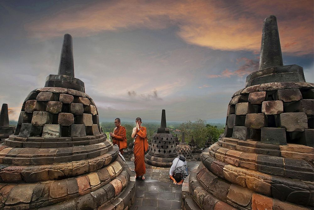 Tour Hành hương Đền Borobudur Phật giáo lớn nhất thế giời - Bali - Ubud