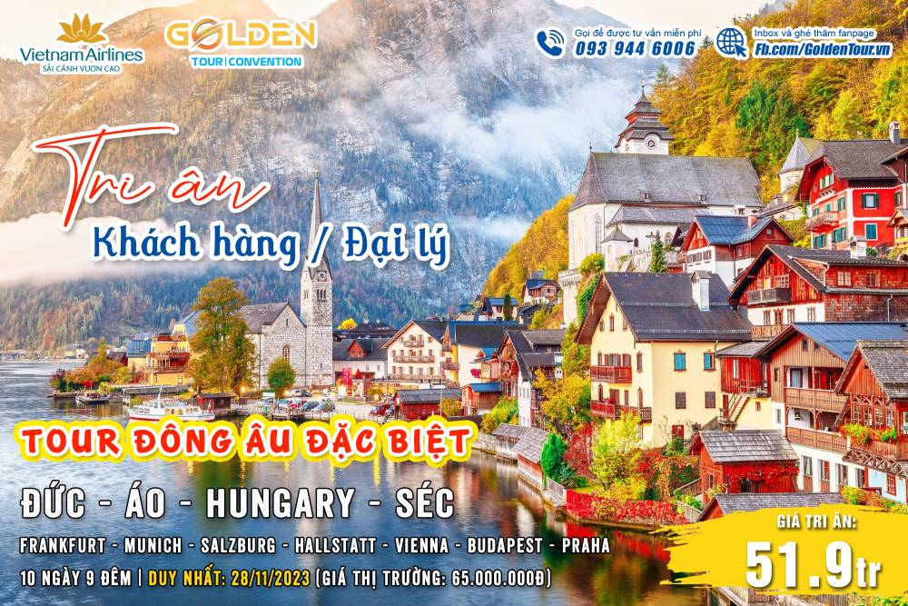 Tour Tri Ân: Hành Trình Đông Âu Dịp Cuối Thu