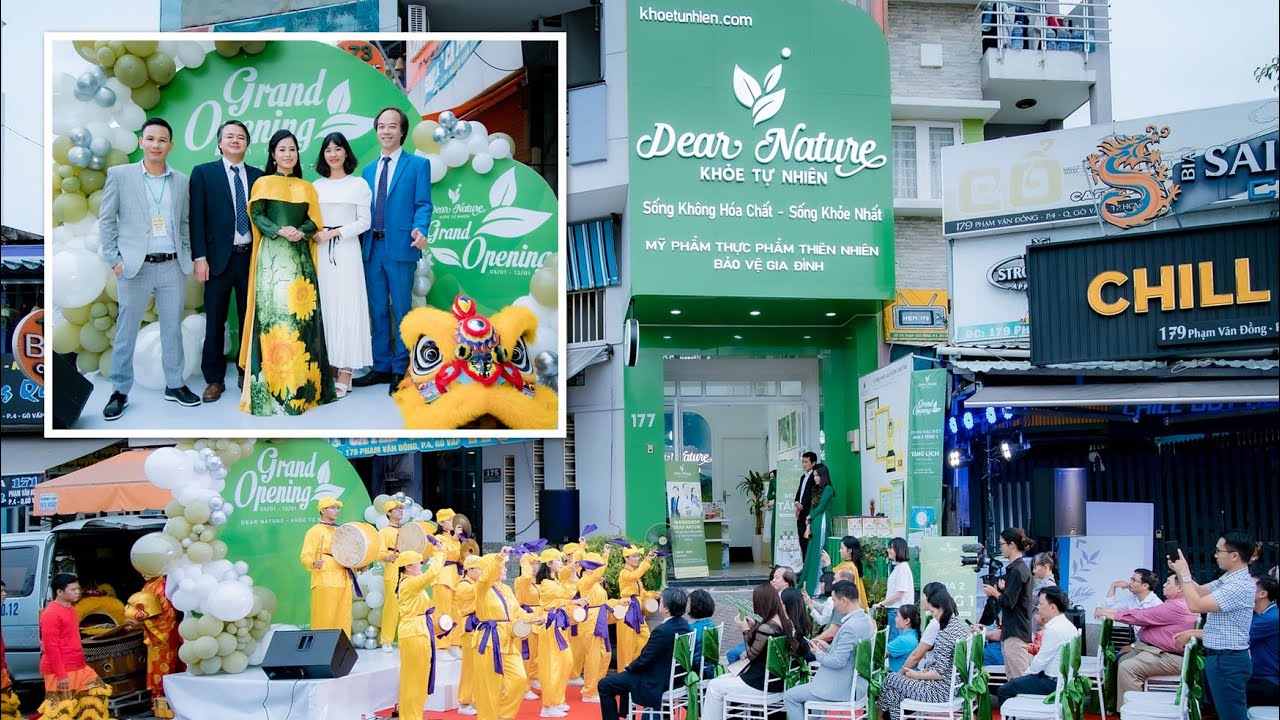 KHAI TRƯƠNG SHOWROOM DEAR NATURE MIỀN NAM - 177 PHẠM VĂN ĐỒNG, QUẬN GÒ VẤP