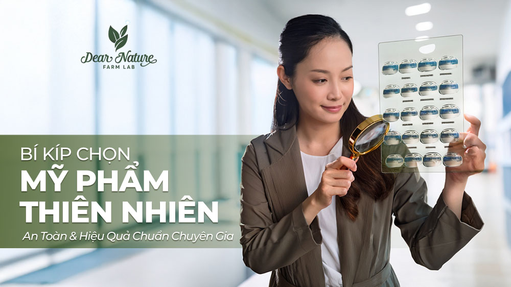 Bí Kíp Chọn Mỹ Phẩm Thiên Nhiên AN TOÀN & HIỆU QUẢ Chuẩn Chuyên Gia