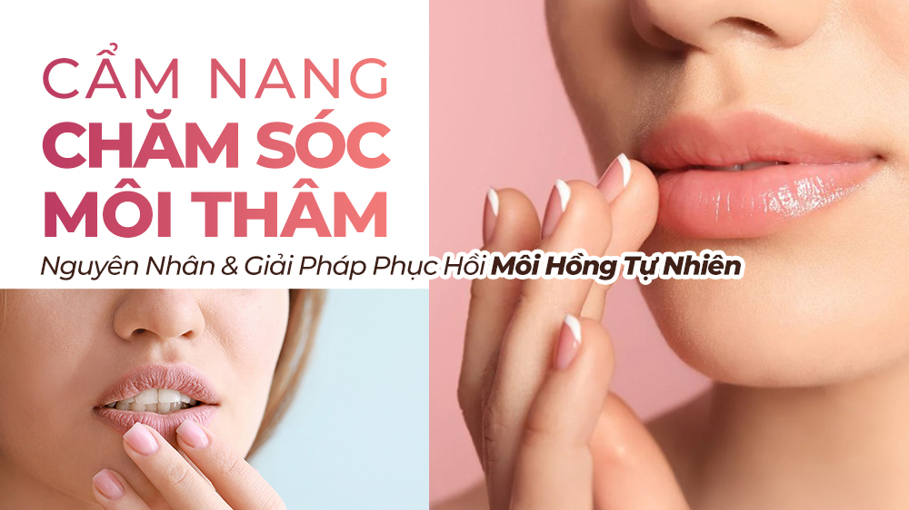 Cẩm Nang Chăm Sóc Môi Thâm: 5 Nguyên Nhân Hàng Đầu Và Giải Pháp Phục Hồi Nụ Môi Hồng Tự Nhiên