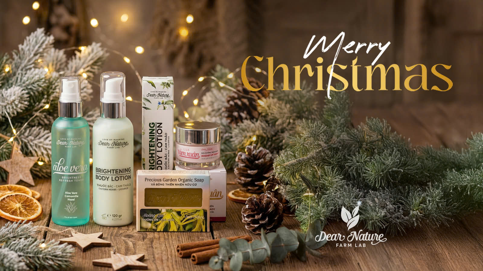 Mùa Đông An Lành – Trao Quà Yêu Thương: Chương Trình Khuyến Mại Noel Đặc Biệt Từ Dear Nature