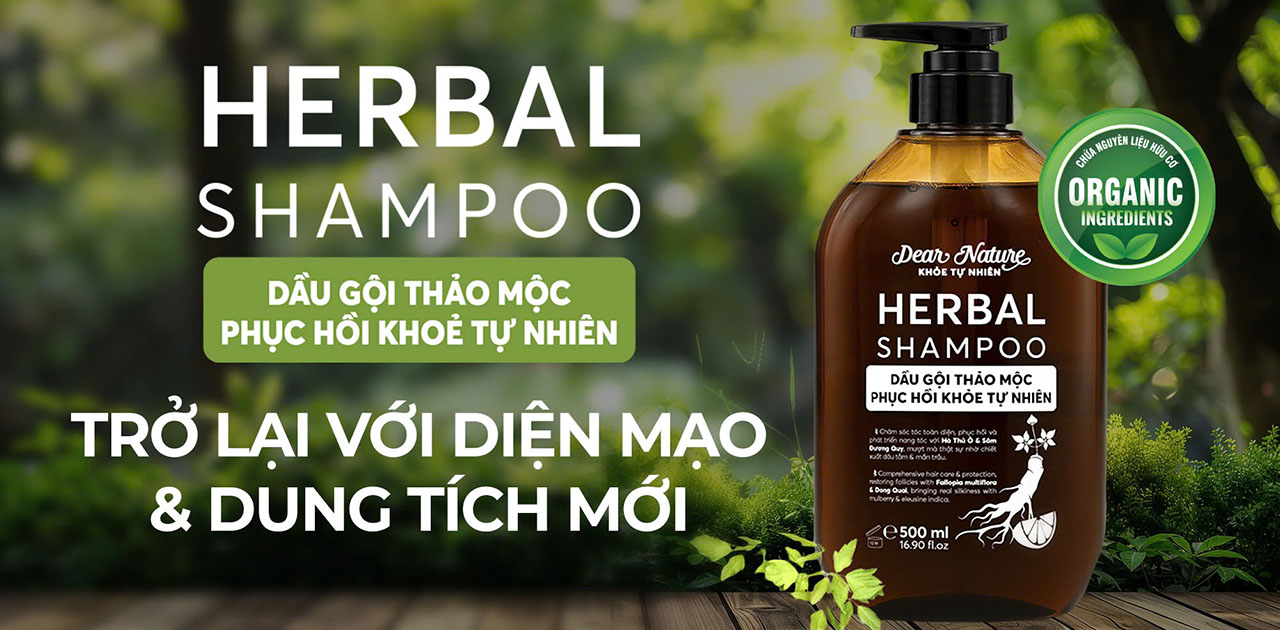 Dầu Gội Herbal Shampoo Trở Lại: Nâng Cấp Toàn Diện Từ Diện Mạo Đến Trải Nghiệm