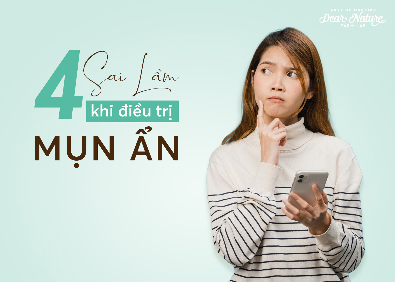 NHỮNG SAI LẦM TRONG ĐIỀU TRỊ MỤN ẨN - CÓ THỂ BẠN CHƯA BIẾT