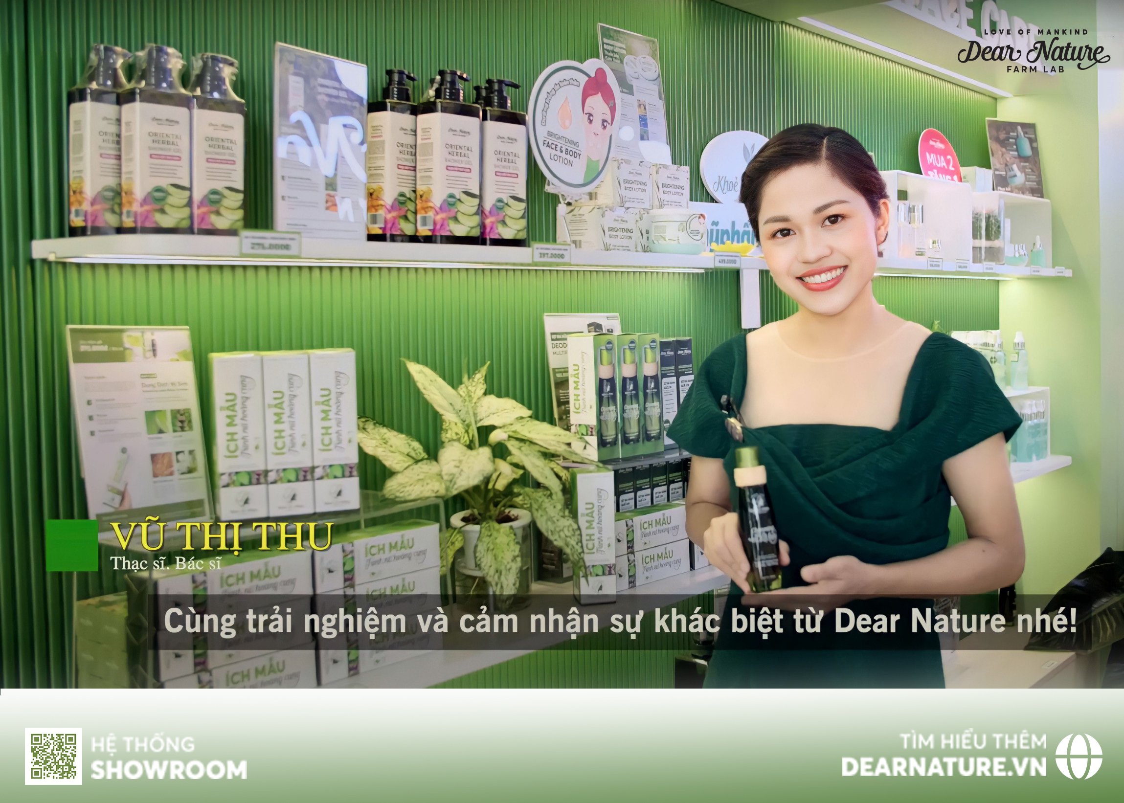 TỰ TIN MỌI LÚC MỌI NƠI CÙNG DEAR NATURE
