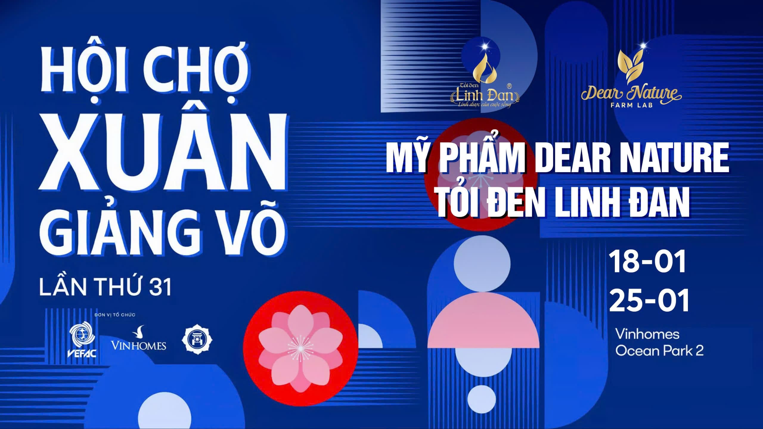 Hội Chợ Xuân Giảng Võ 2025 - Ocean Park 2: Hành Trình Kết Nối Thiên Nhiên Cùng Dear Nature