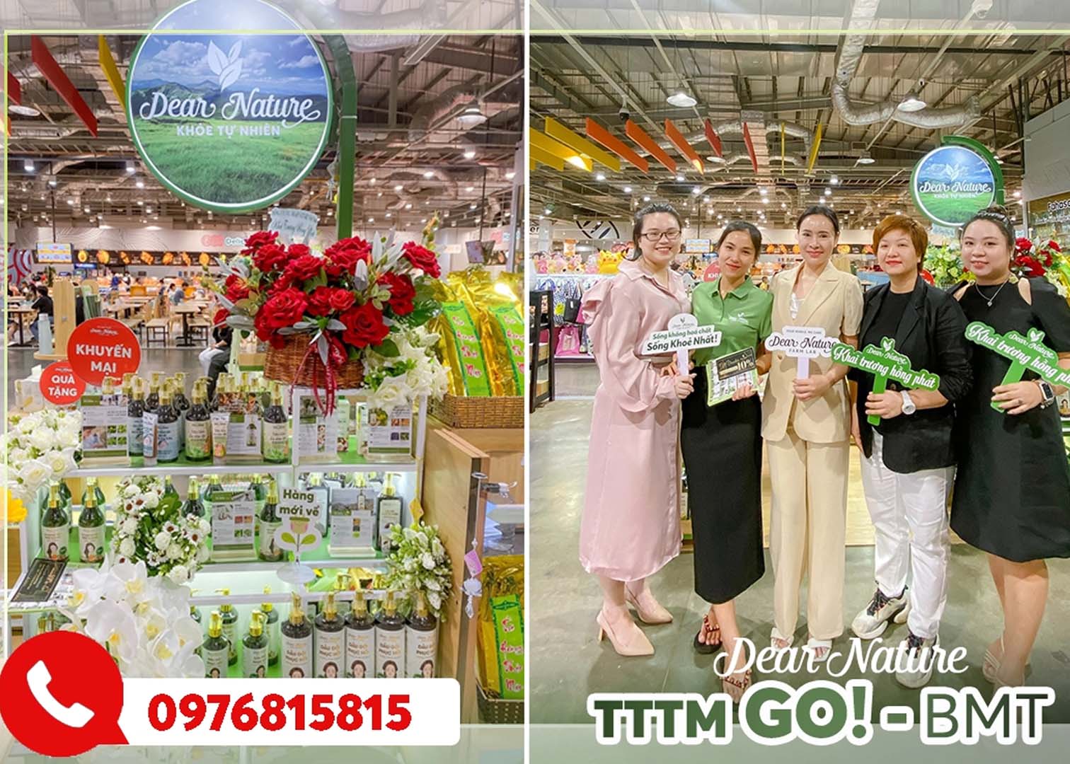 <b>Showroom Dear Nature Miền Bắc</b><p>TTTM Go! - Buôn Ma Thuột - Đắk Lắk</p>