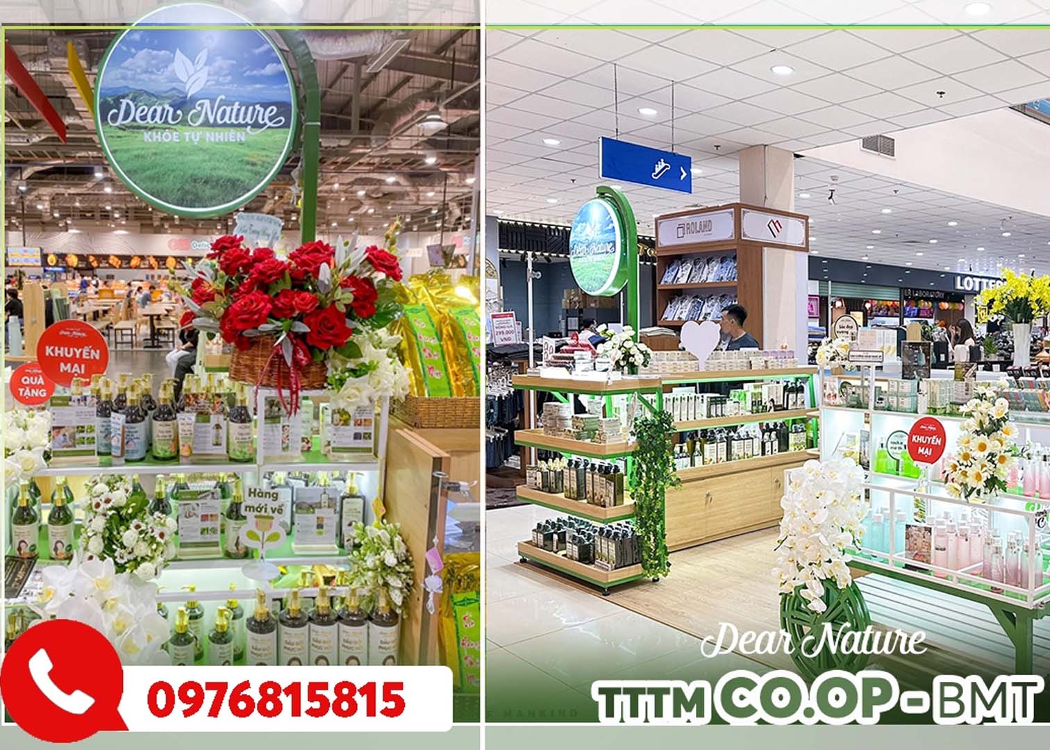 <b>Showroom Dear Nature Miền Bắc</b><p>TTTM Co.op - Buôn Ma Thuột - Đắk Lắk</p>