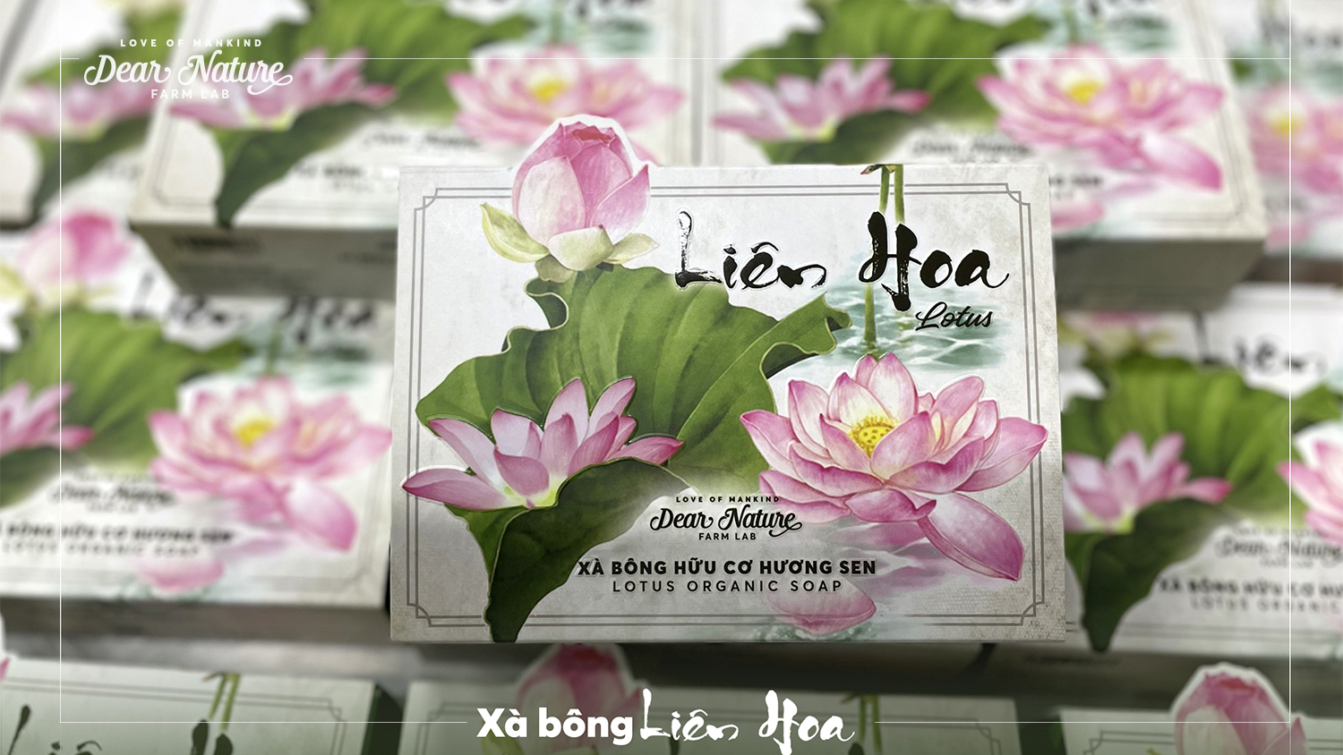 Hé lộ quy trình sản xuất Xà bông Liên Hoa tại nhà máy Dear Nature hiện đại