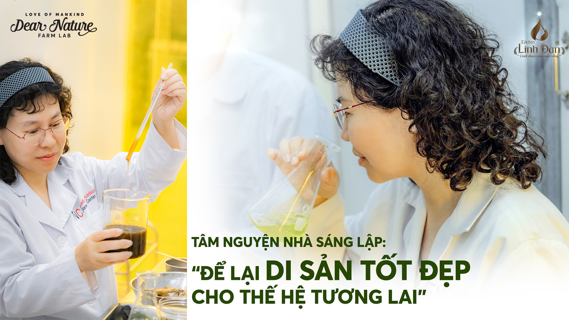 TÂM NGUYỆN NHÀ SÁNG LẬP: ĐỂ LẠI DI SẢN TỐT ĐẸP CHO THẾ HỆ TƯƠNG LAI