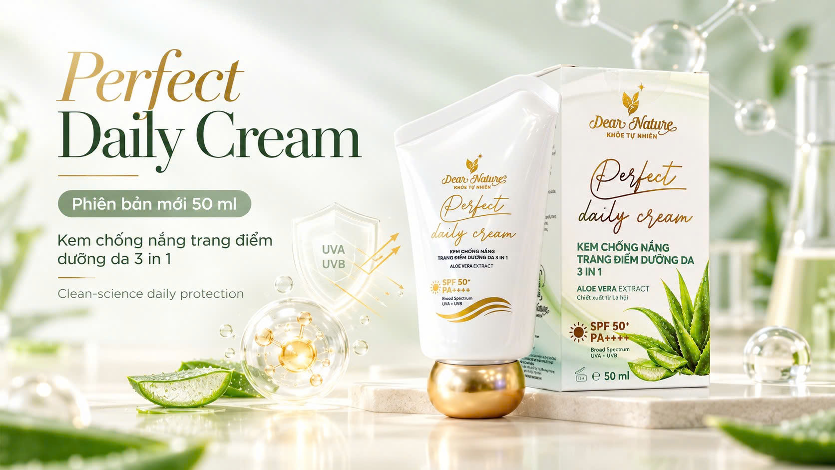 PERFECT DAILY CREAM PHIÊN BẢN MỚI: MỘT BƯỚC CHO NGÀY MỚI CHỈN CHU