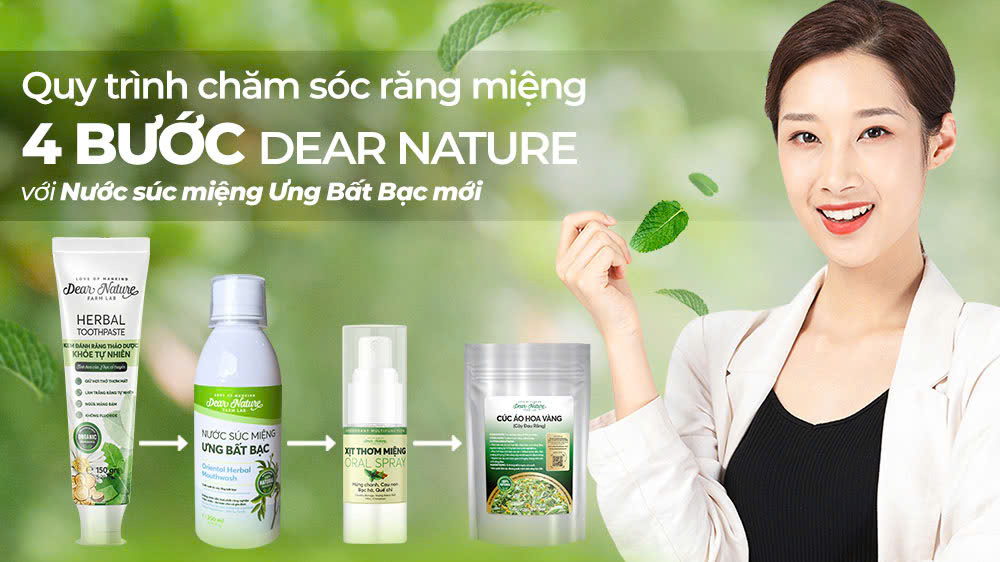 Mảnh Ghép Hoàn Hảo: Ra Mắt Nước Súc Miệng Ưng Bất Bạc, Hoàn Thiện Quy Trình Răng Miệng Dear Nature