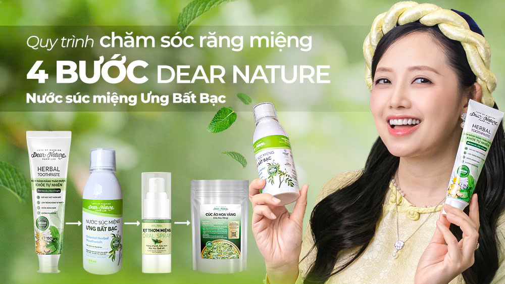 Mảnh Ghép Hoàn Hảo: Ra Mắt Nước Súc Miệng Ưng Bất Bạc, Hoàn Thiện Quy Trình Răng Miệng Dear Nature