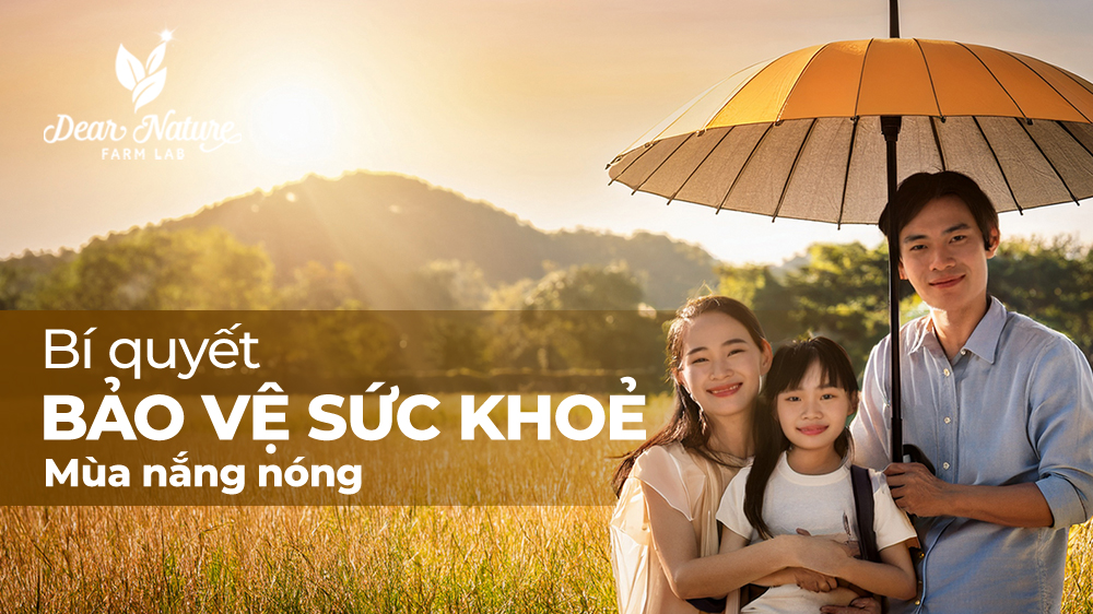 MIỀN BẮC NẮNG NÓNG GAY GẮT: BÍ QUYẾT VÀNG BẢO VỆ SỨC KHỎE GIA ĐÌNH NGÀY HÈ OI Ả!