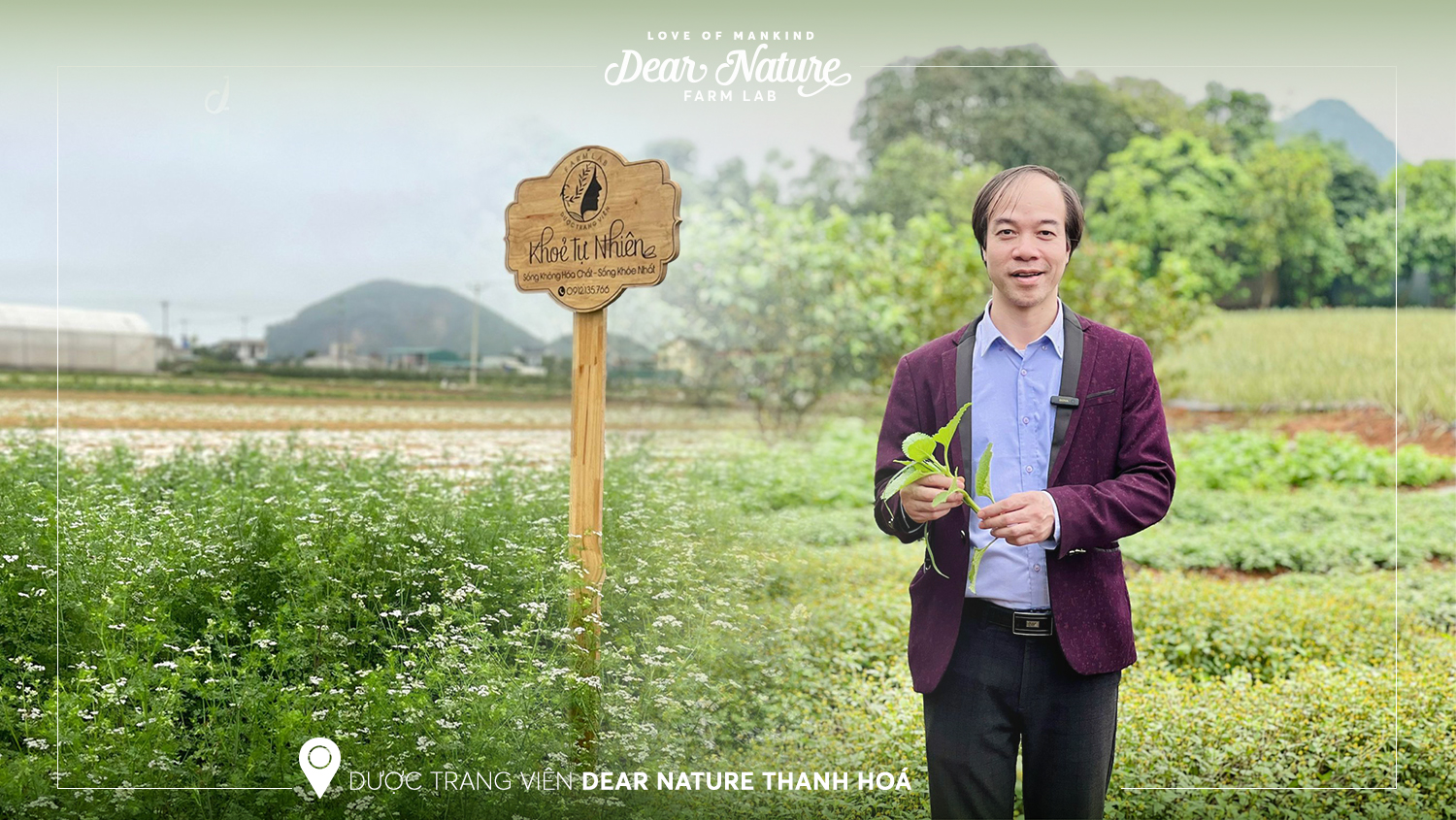 DỰ ÁN “SỐNG KHÔNG HÓA CHẤT - SỐNG KHỎE NHẤT” VỚI DƯỢC TRANG VIÊN KHỎE TỰ NHIÊN