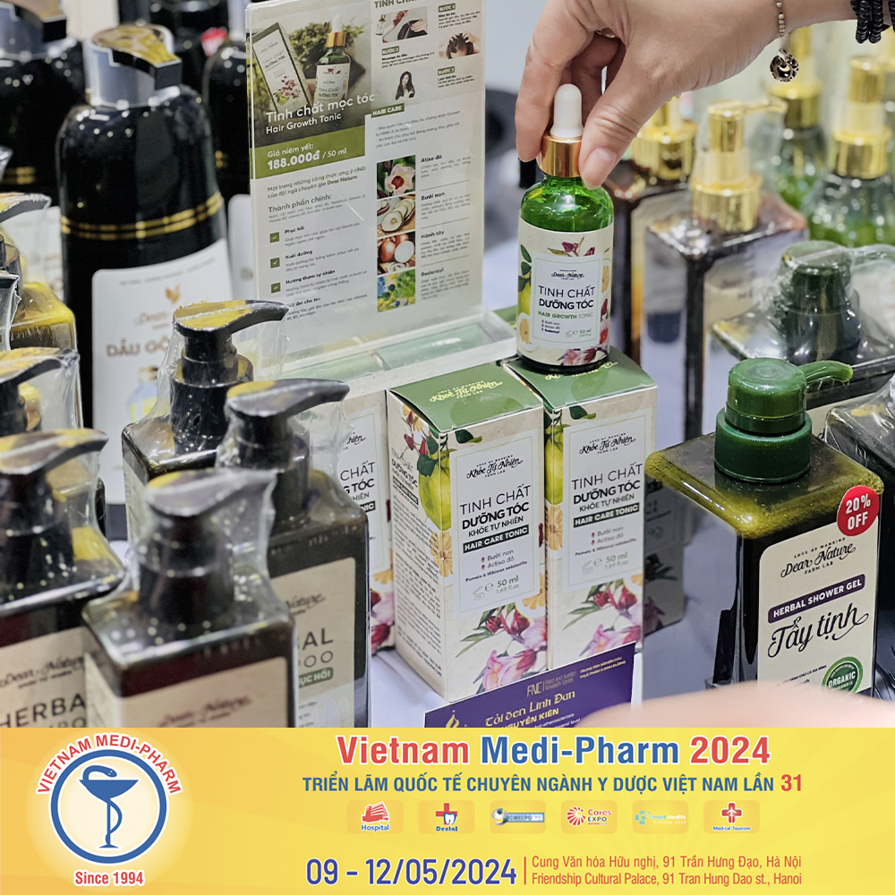Các sản phẩm chăm sóc sức khỏe và làm đẹp từ thiên nhiên của Dear Nature.