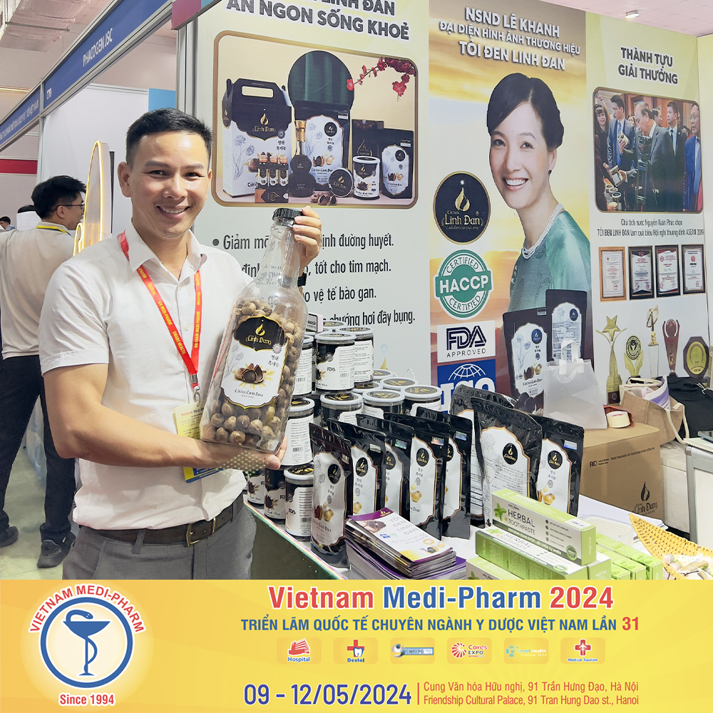 Tỏi Đen Linh Đan - sản phẩm hỗ trợ sức khỏe toàn diện.