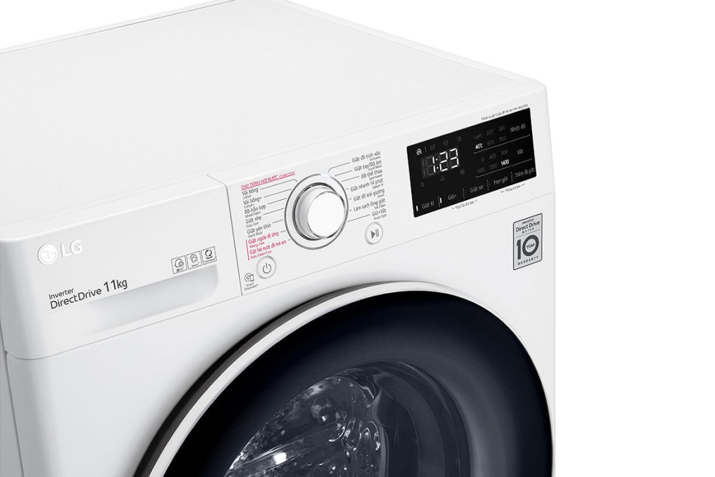 Máy giặt lồng ngang LG 10Kg FV1410S5W Inverter