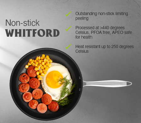 Whitford non-stick does not contain health safety PFOA