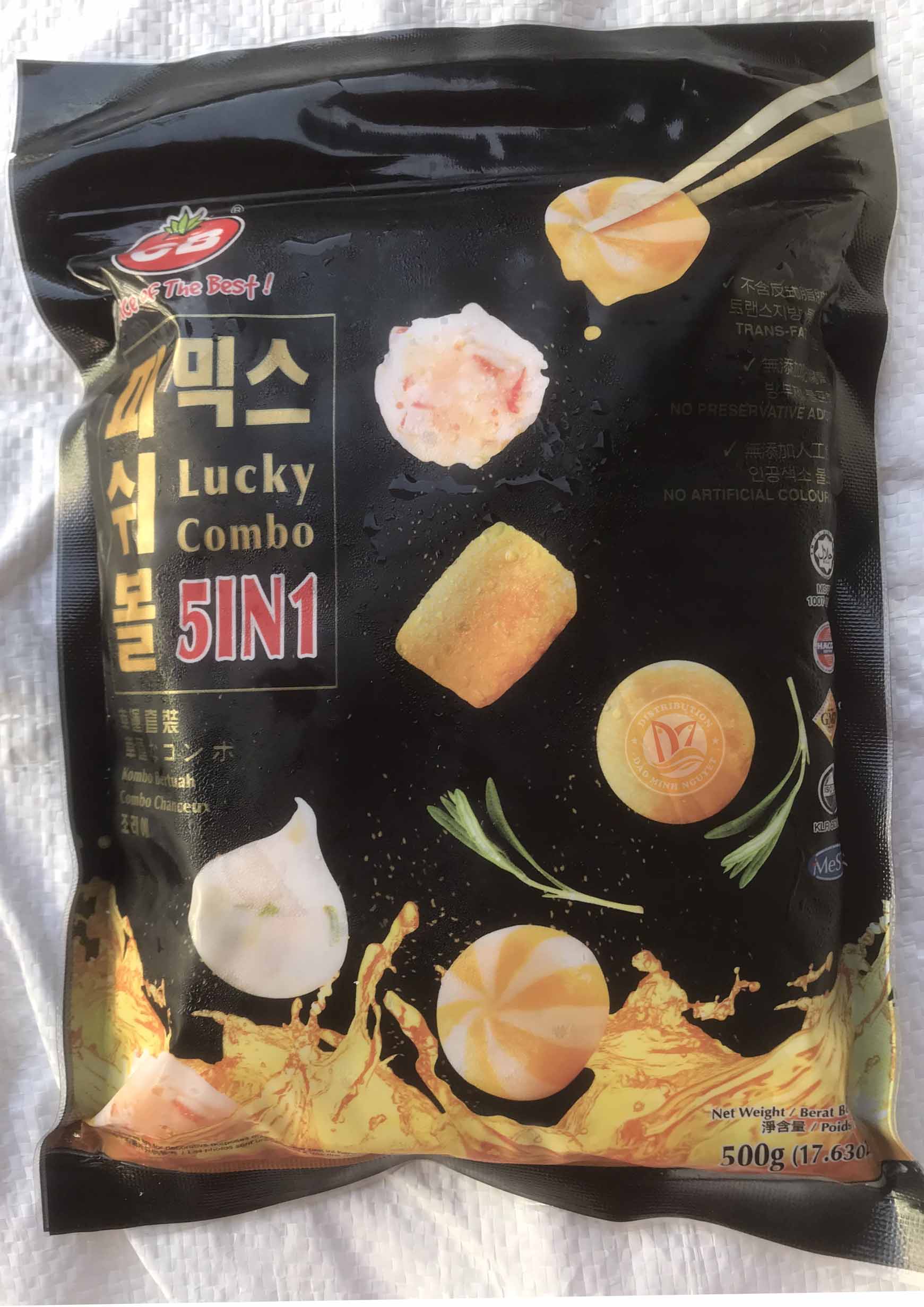 COMBO LUCKY 5IN1 CB 500G